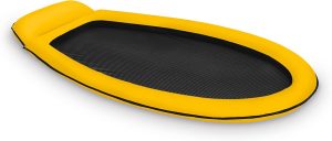 Intex Inflatable Mesh Lounge Floating Raft with Headrest,58836b