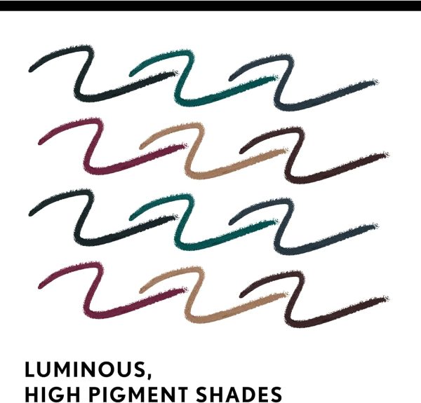 ⁦COVERGIRL Exhibitionist 24-Hour Kohl Eyeliner, Burgundy,Gel⁩ - الصورة ⁦4⁩