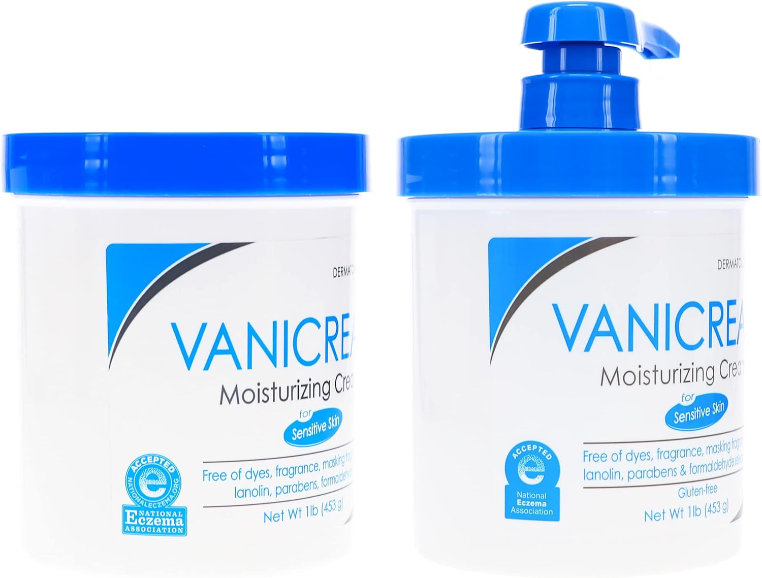 Vanicream Moisturizing Skin Cream for Sensitive Skin 1lb (Pack of 2)2 6 Vanicream Moisturizing Skin Cream for Sensitive Skin 1lb (Pack of 2)2 - الصورة 6