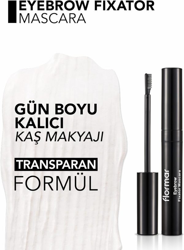 ⁦Flormar Eyebrow Fixator Mascara⁩ - الصورة ⁦4⁩