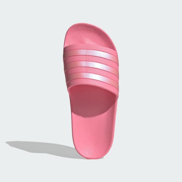 ⁦adidas Adilette Aqua Pink Women Slides, 38 EU⁩ - الصورة ⁦3⁩
