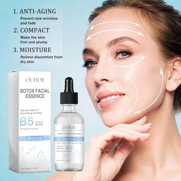 ⁦Azonee Boto Face Serum for Women, Anti-Aging Boto Stock Solution B5, 30ml Hydrating Serum for Women, Reduces Fine Lines and Wrinkles, Plumps and Hydrates Skin⁩ - الصورة ⁦3⁩
