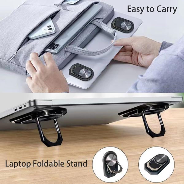 ⁦MSI 15.6" 144Hz FHD Thin Bezel IPS Gaming Laptop, AMD Ryzen 5 7535HS, NVIDIA GeForce RTX 4060, 16GB DDR5, 1TB NVMe SSD, Backlit Keyboard, WiFi 6E, Windows 11, Cosmos Gray, EAT Laptop Foldable Stand⁩ - الصورة ⁦2⁩