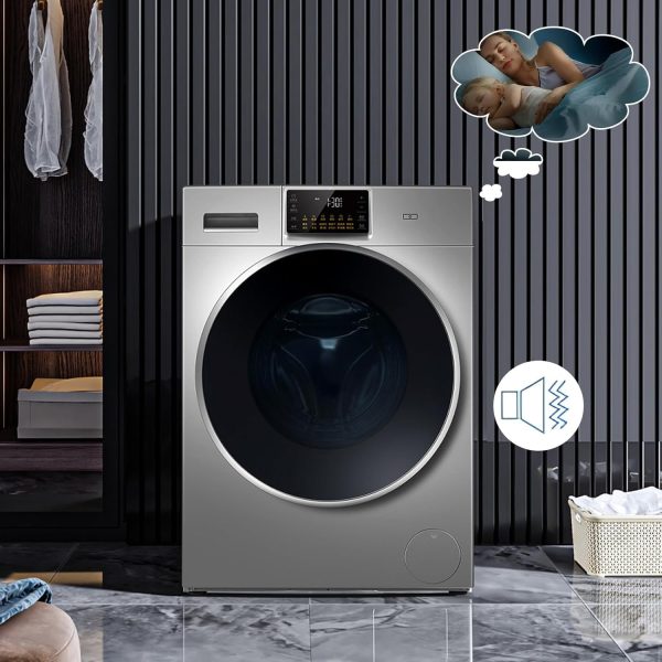⁦Azonee 4 Pieces Washing Machine Anti-Vibration Pads, Shock Absorption Non-Slip Grip Feet Pads Black Rubber Anti-Vibration Pads for Washing Machines and Dryers, Washing Machine Feet Pads⁩ - الصورة ⁦7⁩