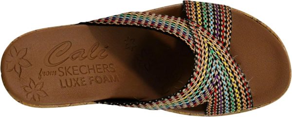 ⁦Skechers Cali Women's Beverlee Delighted Wedge Sandal⁩ - الصورة ⁦5⁩