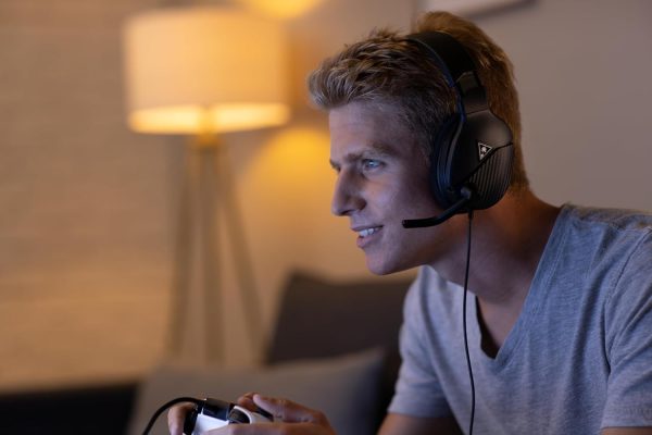 ⁦Turtle Beach Recon 200 Gen 2 Powered Gaming Headset for Xbox Series X, Xbox Series S, & Xbox One, PlayStation 5, PS4, Nintendo Switch, Mobile, & PC with 3.5mm connection - Black⁩ - الصورة ⁦11⁩