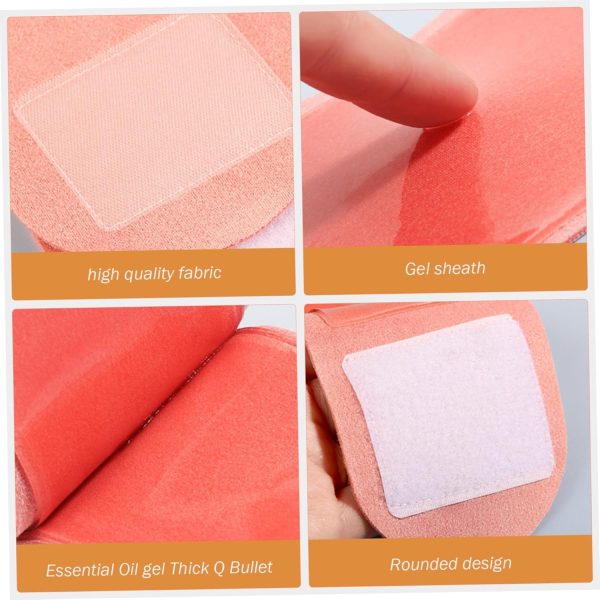 ⁦Reusable Silicone Neck Wrinkle Patches, Anti-Aging Neck Mask for Tightening & Firming Skin, Deep Hydration Neck Patch, Neck Wrinkle Remover, Neck Lift Treatment, Collagen Boosting Patch (2 Pieces)⁩ - الصورة ⁦3⁩