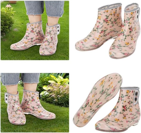 ⁦BROLEO Rain Boots, Woman Rain Boots, Wear Resistant For Garden, Factories, Industry Mine (Size 38)⁩ - الصورة ⁦4⁩