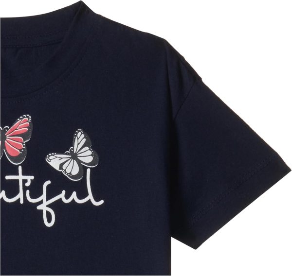 ⁦T2F Girls GLS-PJS-01 Pajama Set (pack of 2)⁩ - الصورة ⁦3⁩