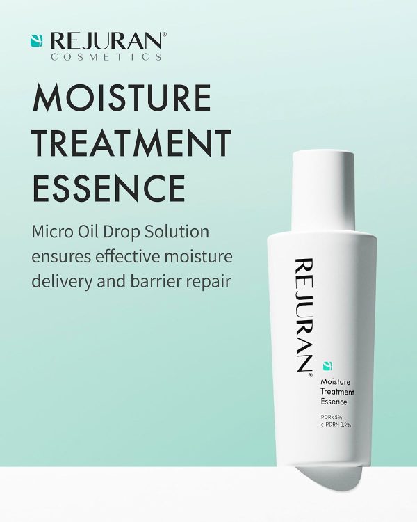 ⁦REJURAN ® Moisture Treatment Essence, c-PDRN® Face Moisturizing Serum for Long-Lasting Hydration and Skin Barrier Support with PDRx (75ml)⁩ - الصورة ⁦2⁩