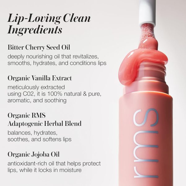 ⁦RMS Beauty Legendary Lip Oil 4.3ml Adrianna⁩ - الصورة ⁦4⁩