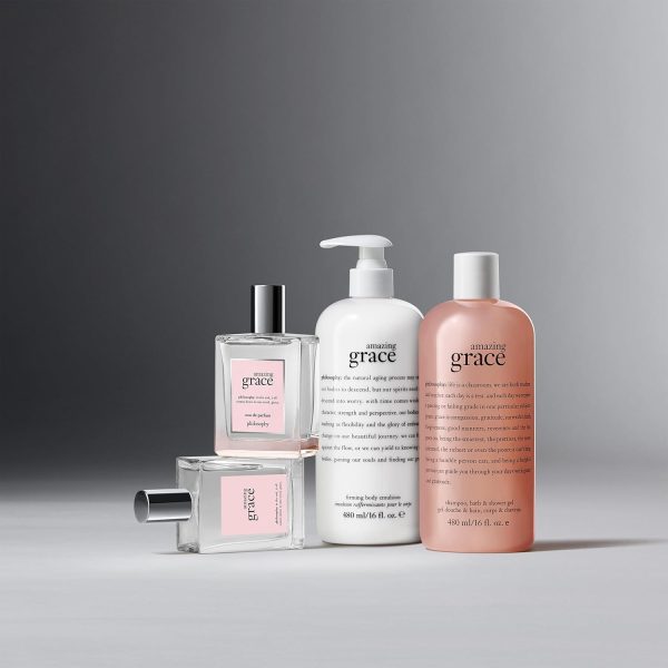 ⁦philosophy amazing grace body lotion | 480ml | body moisturiser for dry skin | firming body emulsion⁩ - الصورة ⁦10⁩