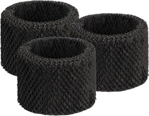 NIVMOWN 3 PACK Air Humidifier Filter Compatible with Philips FY2401/30 for [HU4801 - HU4802 - HU4803 - HU4810 - HU4813 - HU4814 - HU4811/90] Recommended filter change period every 6 months (GRAY)