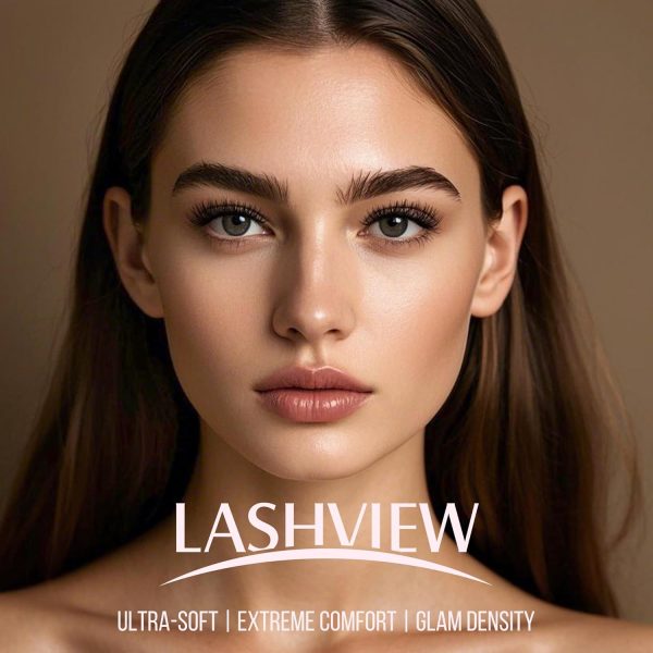 ⁦LASHVIEW Lash-Extension-Clusters 168pcs D Curl Lash Clusters Natural Look Cluster Lashes Extensions Super Thin Band & Soft Lashes Reusable 9-16mm MIX (56D)⁩ - الصورة ⁦6⁩