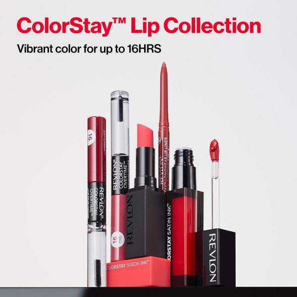 ⁦Revlon ColorStay Satin Ink Liquid Lipstick - Silky Sienna⁩ - الصورة ⁦9⁩