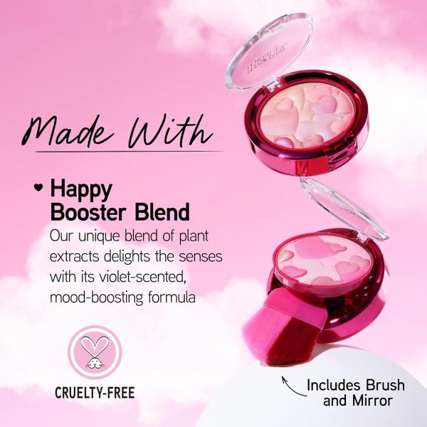 ⁦Physicians Formula Happy Booster Heart Blush Glow & Mood Boosting, Rose, Dermatologist Tested⁩ - الصورة ⁦5⁩