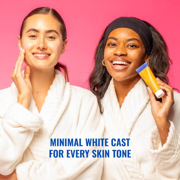 ⁦Good Molecules Sheer Mineral Sunscreen SPF 30 Minimal Whitecast Zinc Oxide Sunscreen with Hyaluronic Acid, Reef-Safe, UVA/UVB Protection - Skincare for Face⁩ - الصورة ⁦6⁩