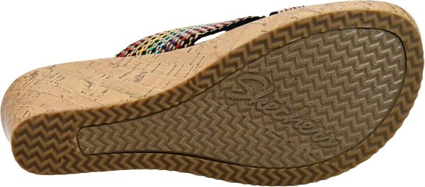 ⁦Skechers Cali Women's Beverlee Delighted Wedge Sandal⁩ - الصورة ⁦4⁩