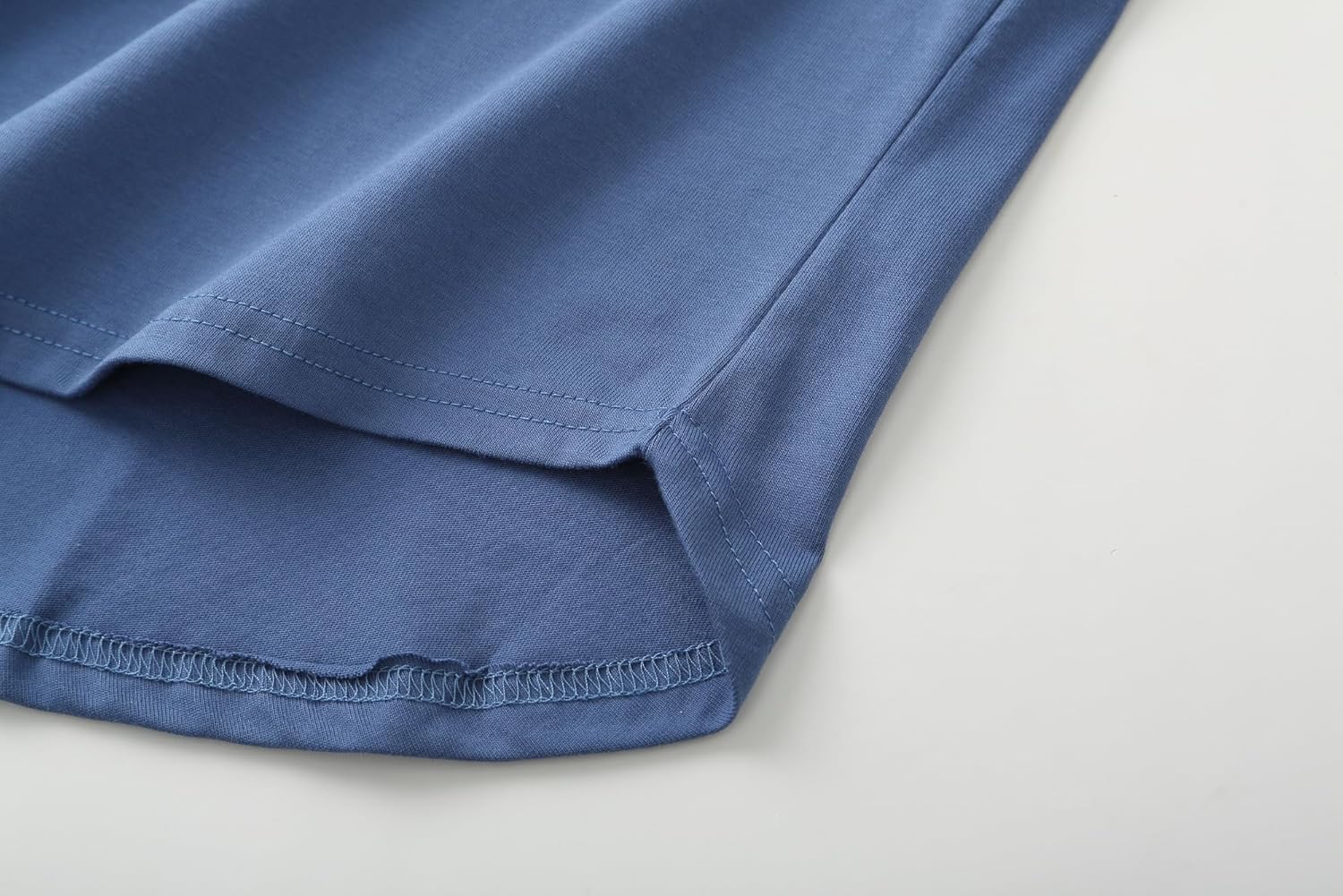 KLIEGOU Mens 100 Cotton Hipster Hip Hop Longline Crewneck T-Shirt Pre - Shrunk S-4XL 6 KLIEGOU Mens 100 Cotton Hipster Hip Hop Longline Crewneck T-Shirt Pre - Shrunk S-4XL - الصورة 6