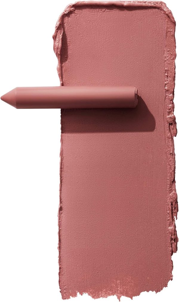 ⁦Maybelline New York Super Stay Ink Crayon Matte and Long Lasting Lipstick Number 105 On The Grind 1.5g⁩ - الصورة ⁦4⁩