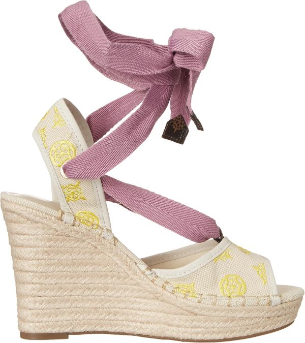 ⁦GUESS Halona womens Wedge Sandal⁩ - الصورة ⁦6⁩