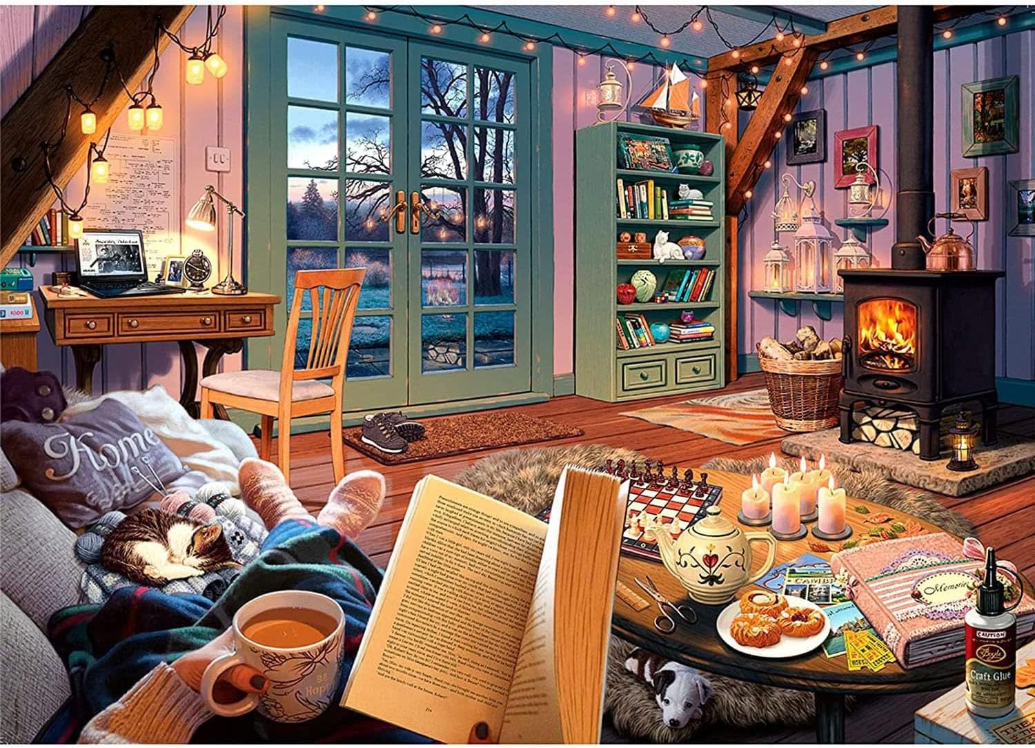 Bolivia's Cozy Retreat 1000 Piece Puzzles - Adults & Kids DIY Toys, Difficult Challenge 1 Bolivia's Cozy Retreat 1000 Piece Puzzles - Adults & Kids DIY Toys, Difficult Challenge