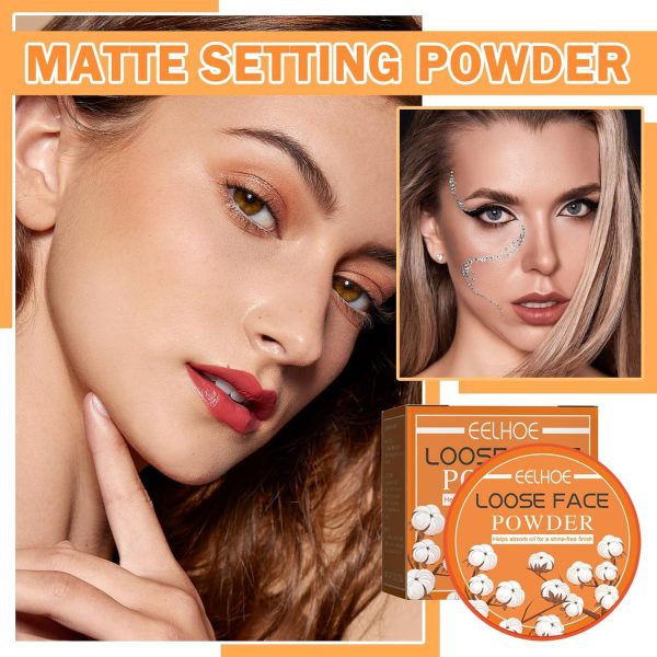 ⁦Translucent Setting Powder - Long Lasting Oil Control Loose Face Powder for Even Skin Tone, Lightweight Finishing and Waterproof Foundation - Makes Skin Downy⁩ - الصورة ⁦5⁩
