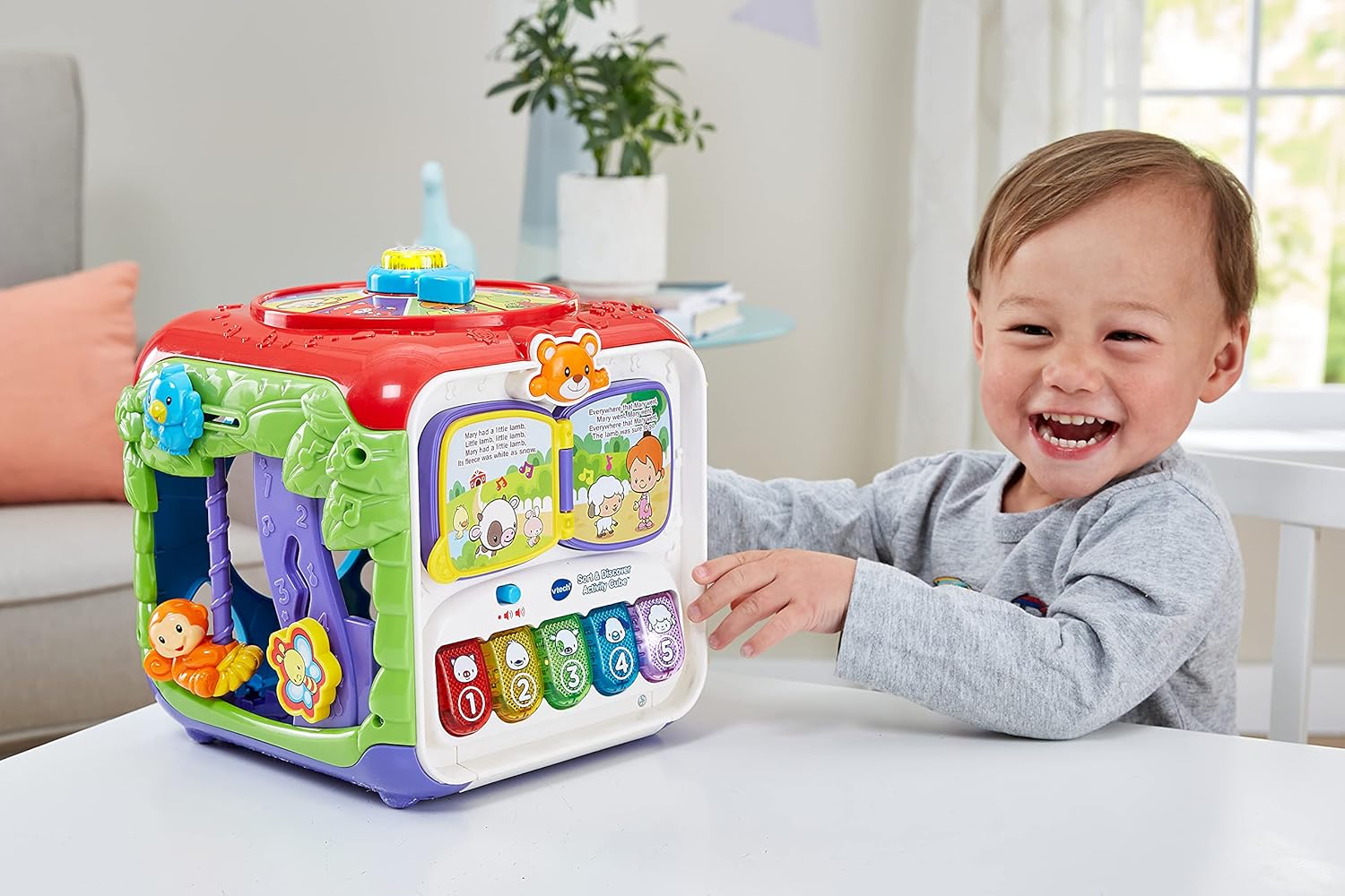 VTech Sort and Discover Activity Cube 5 VTech Sort and Discover Activity Cube - الصورة 5