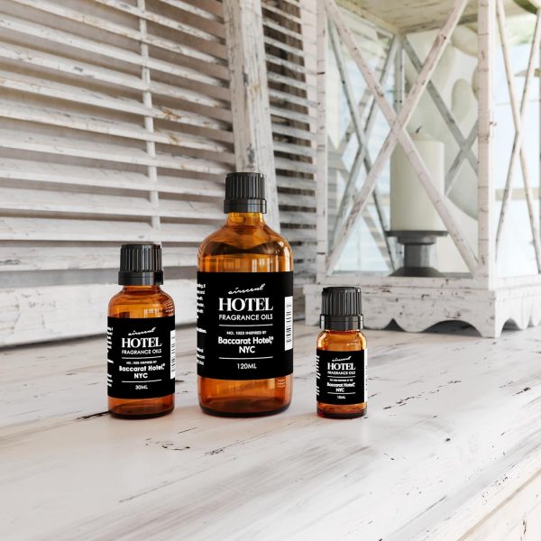 ⁦AirScent Hotel Diffuser Oil Inspired by The Baccarat Hotel Scent - Love Affair Fragrance Oil No. 1023 for Ultrasonic and Waterless Diffusers and Crafting - 10 mL, 0.34 fl oz Glass Bottle with Dropper⁩ - الصورة ⁦6⁩