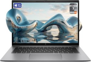 HP ZBook Firefly G11 Mobil Workstation, AMD Ryzen 7 Pro 8840HS, 64 GB DDR5 RAM, 4 TB PCIe SSD, 14" WUXGA (1920x1200) Display, AMD Radeon 780M, Backlit Keyboard, W11 Pro, Silver