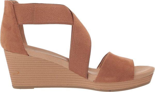 ⁦Dr. Scholl's Shoes Women's Barton Band Wedge Sandal⁩ - الصورة ⁦6⁩