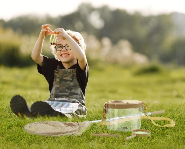 ⁦KASTWAVE Children's Bug Discovery Kit, Kids Outdoor Explorer Kit with Bug Collector, Telescopic Net, Viewer & Carrying Strap - Great Science Gift for Young Explorers⁩ - الصورة ⁦6⁩