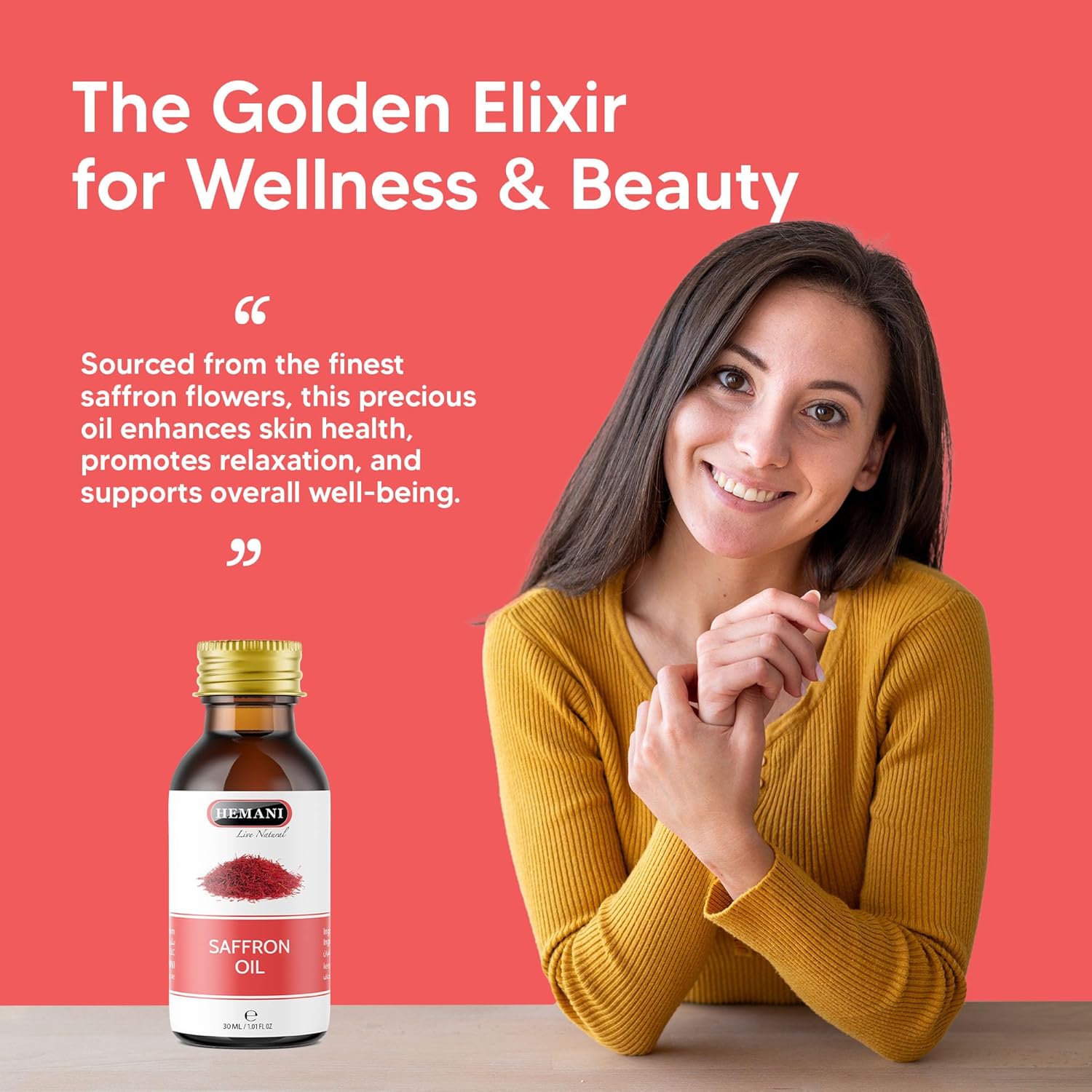 Hemani Saffron Oil 30ml by Hemani 8 Hemani Saffron Oil 30ml by Hemani - الصورة 8