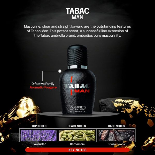 ⁦Tabac Original Man Eau De Toilette 50ml Spray For Him⁩ - الصورة ⁦5⁩