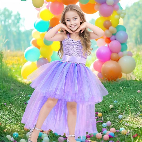 ⁦Christmas Fairy Princess Tutu Dress for Girls, Tulle Birthday Party Outfit for Kids and Toddlers⁩ - الصورة ⁦7⁩