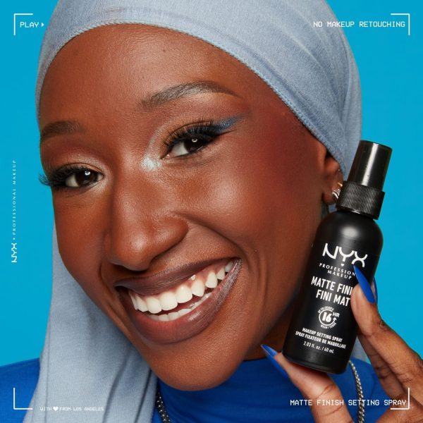 ⁦NYX Professional Makeup Setting Spray, Long Lasting Formula, Vegan, Matte Finish, Pack of 2, 60 ml⁩ - الصورة ⁦4⁩