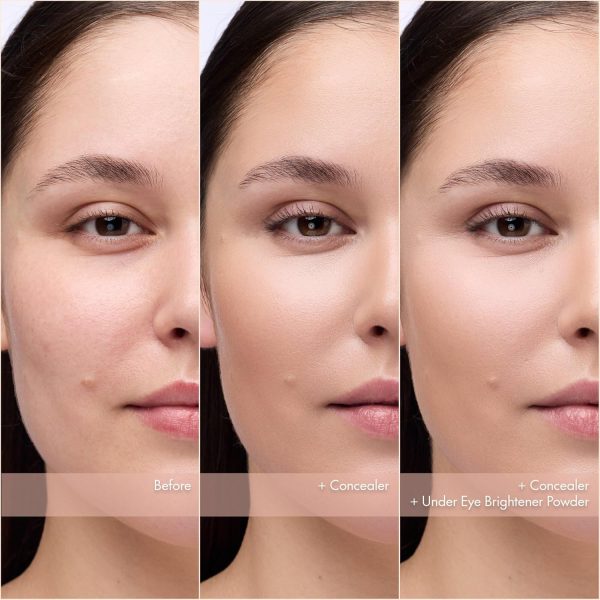 ⁦Catrice Under Eye Brightener Setting Powder, No. 010, Nude, Brightening, Instant Result, Softening, Natural, Vegan, Perfume, Alcohol, Parabens, Pack of 1 (2.3 g)⁩ - الصورة ⁦6⁩