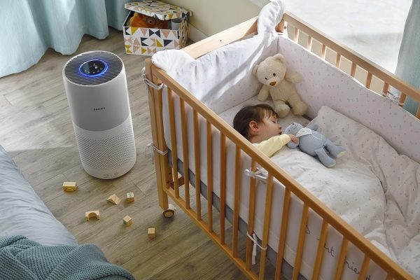 ⁦PHILIPS Air Purifier High Performance for Rooms Size of 98 m² removes house dust/aerosols and uncomfortable smell -Series 2000i AC2939/90⁩ - الصورة ⁦3⁩