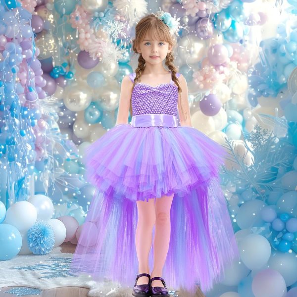 ⁦Christmas Fairy Princess Tutu Dress for Girls, Tulle Birthday Party Outfit for Kids and Toddlers⁩ - الصورة ⁦2⁩