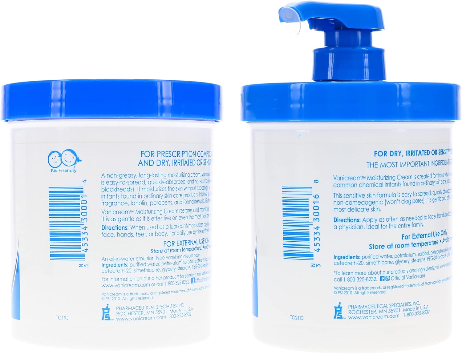 Vanicream Moisturizing Skin Cream for Sensitive Skin 1lb (Pack of 2)2 3 Vanicream Moisturizing Skin Cream for Sensitive Skin 1lb (Pack of 2)2 - الصورة 3