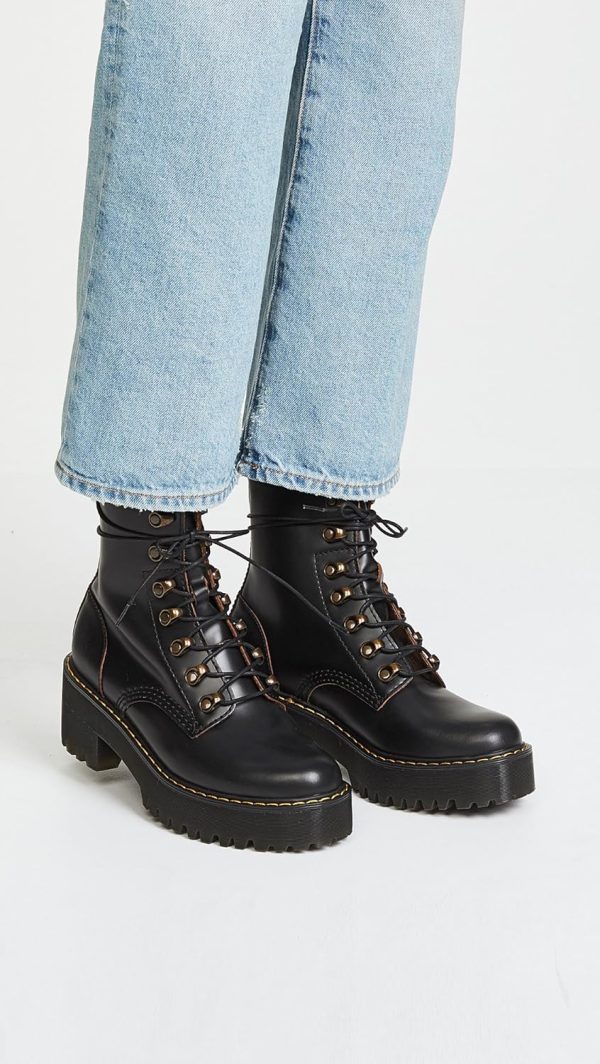 ⁦Dr. Martens Leona womens Fashion Boot⁩ - الصورة ⁦3⁩