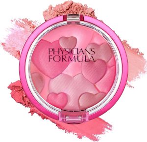 Physicians Formula Happy Booster Heart Blush Glow & Mood Boosting, Rose, Dermatologist Tested
