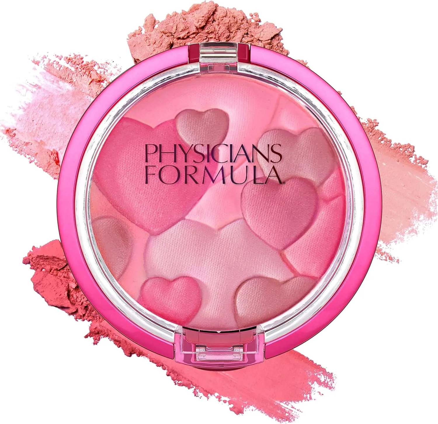 Physicians Formula Happy Booster Heart Blush Glow & Mood Boosting, Rose, Dermatologist Tested