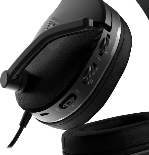 ⁦Turtle Beach Recon 200 Gen 2 Powered Gaming Headset for Xbox Series X, Xbox Series S, & Xbox One, PlayStation 5, PS4, Nintendo Switch, Mobile, & PC with 3.5mm connection - Black⁩ - الصورة ⁦10⁩
