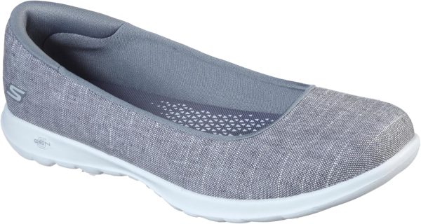 ⁦Skechers Women's Go Walk Lite-136001 Ballet Flat⁩ - الصورة ⁦5⁩