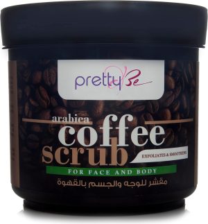 pretty Be Arabica Coffee Scrub, Exfoliates & Smoothens, For Face And Body - 550ml