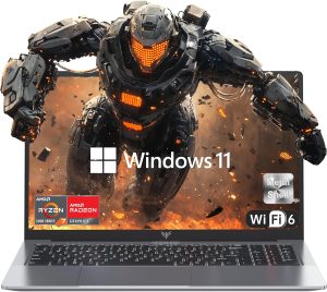 ACEMAGIC AMD Laptop Computer,16 Inch FHD Display Laptop with AMD Ryzen 7 6800H Processor up to 4.7GHz,16GB Ram DDR5 4800MHz 512GB SSD Notebook with Backlit Keyboard