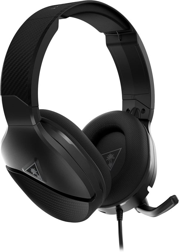 ⁦Turtle Beach Recon 200 Gen 2 Powered Gaming Headset for Xbox Series X, Xbox Series S, & Xbox One, PlayStation 5, PS4, Nintendo Switch, Mobile, & PC with 3.5mm connection - Black⁩ - الصورة ⁦7⁩