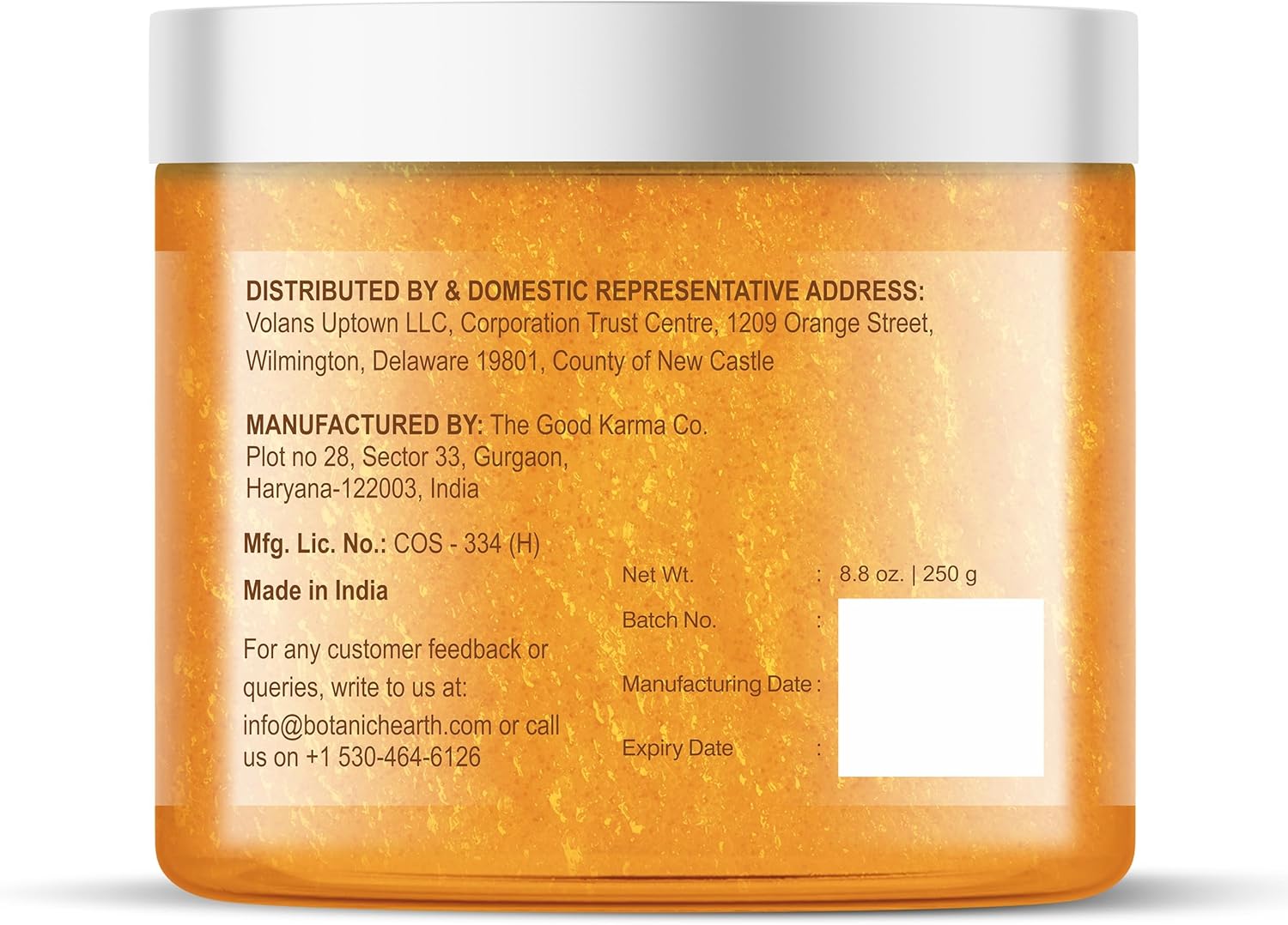 Botanic Hearth Turkish Apricot and Vit C Scrub 8.8 fl oz 5 Botanic Hearth Turkish Apricot and Vit C Scrub 8.8 fl oz - الصورة 5