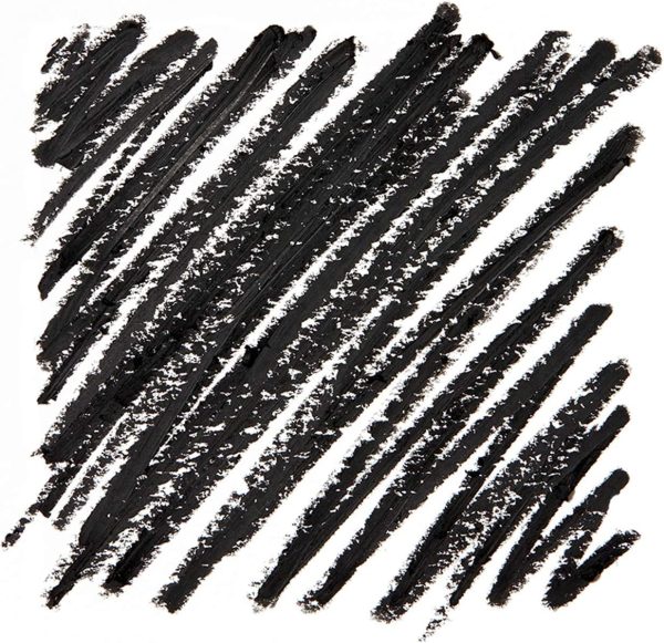 ⁦e.l.f. Satin Eyeliner Pencil with BuiltIn Sharpener, Black, 0.03 Ounce⁩ - الصورة ⁦2⁩